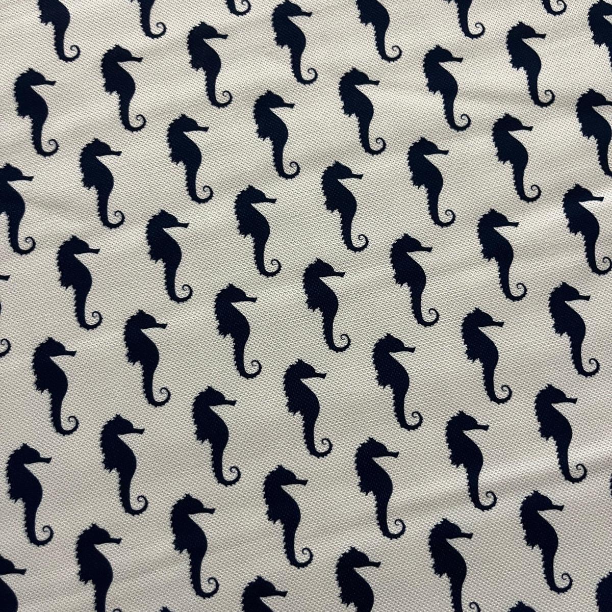 Tissu Impression Numérique - Hippocampe pour Déco et Mode - Boutique MyTissus Marckolsheim Alsace