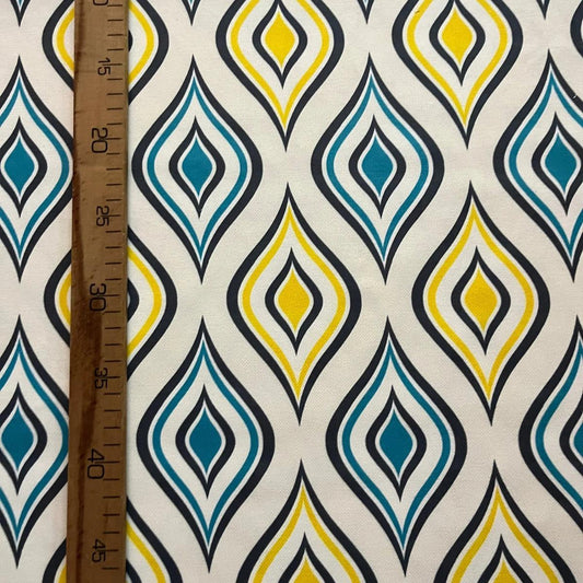 Tissu Impression Numérique - Illusions Géométriques pour Déco et Mode - Boutique MyTissus Marckolsheim Alsace