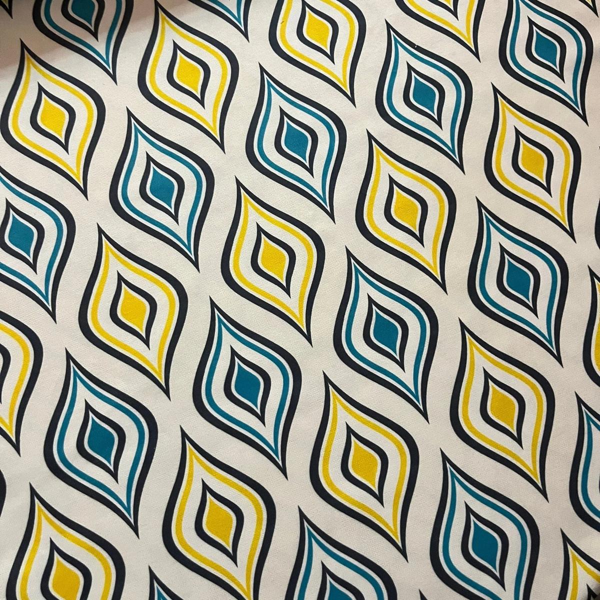 Tissu Impression Numérique - Illusions Géométriques pour Déco et Mode - Boutique MyTissus Marckolsheim Alsace