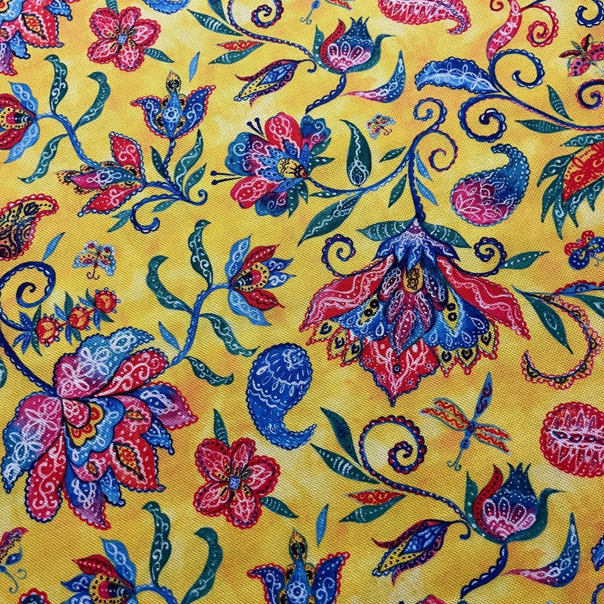 Tissu Impression Numérique - India Style pour Déco et Mode - Boutique MyTissus Marckolsheim Alsace