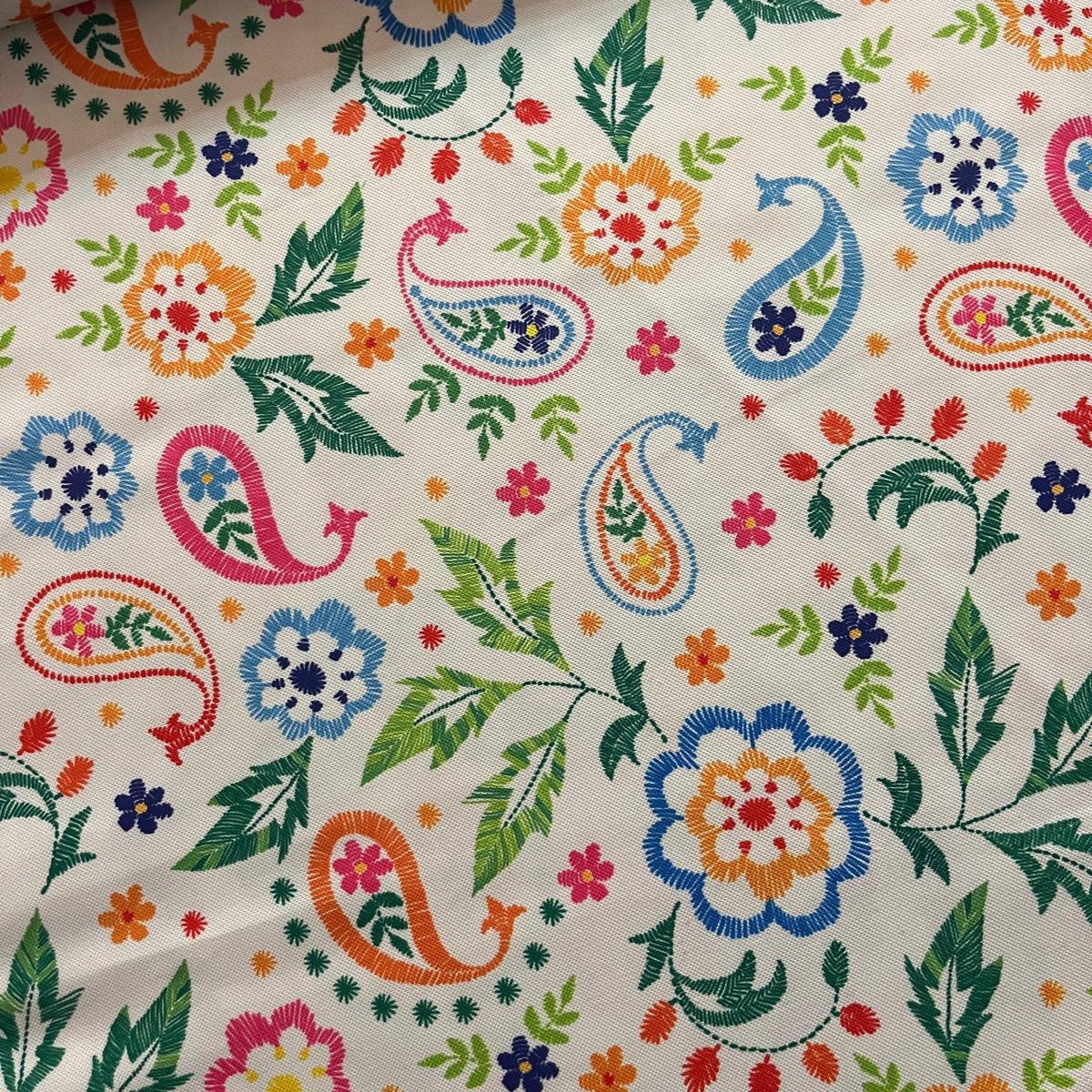 Tissu Impression Numérique - Jardin Secret pour Déco et Mode - Boutique MyTissus Marckolsheim Alsace