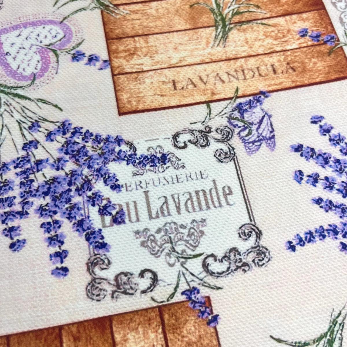 Tissu Impression Numérique - Lavande pour Déco et Mode - Boutique MyTissus Marckolsheim Alsace