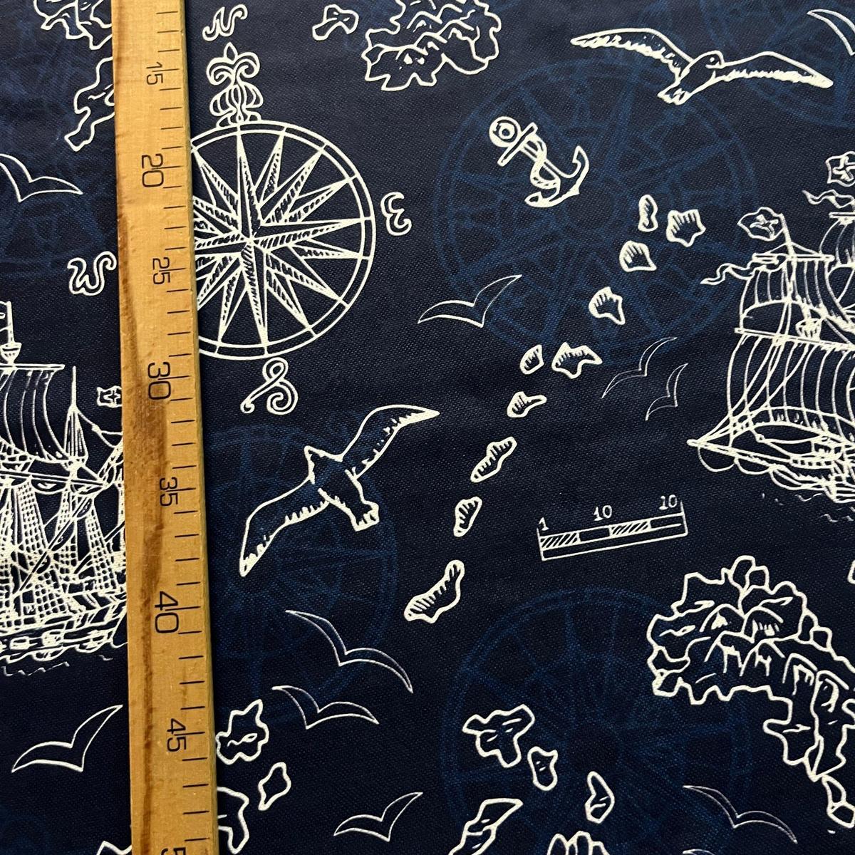 Tissu Impression Numérique - Navigation pour Déco et Mode - Boutique MyTissus Marckolsheim Alsace