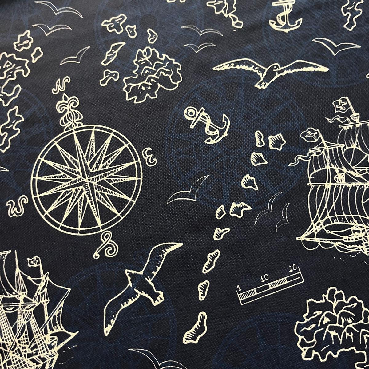 Tissu Impression Numérique - Navigation pour Déco et Mode - Boutique MyTissus Marckolsheim Alsace