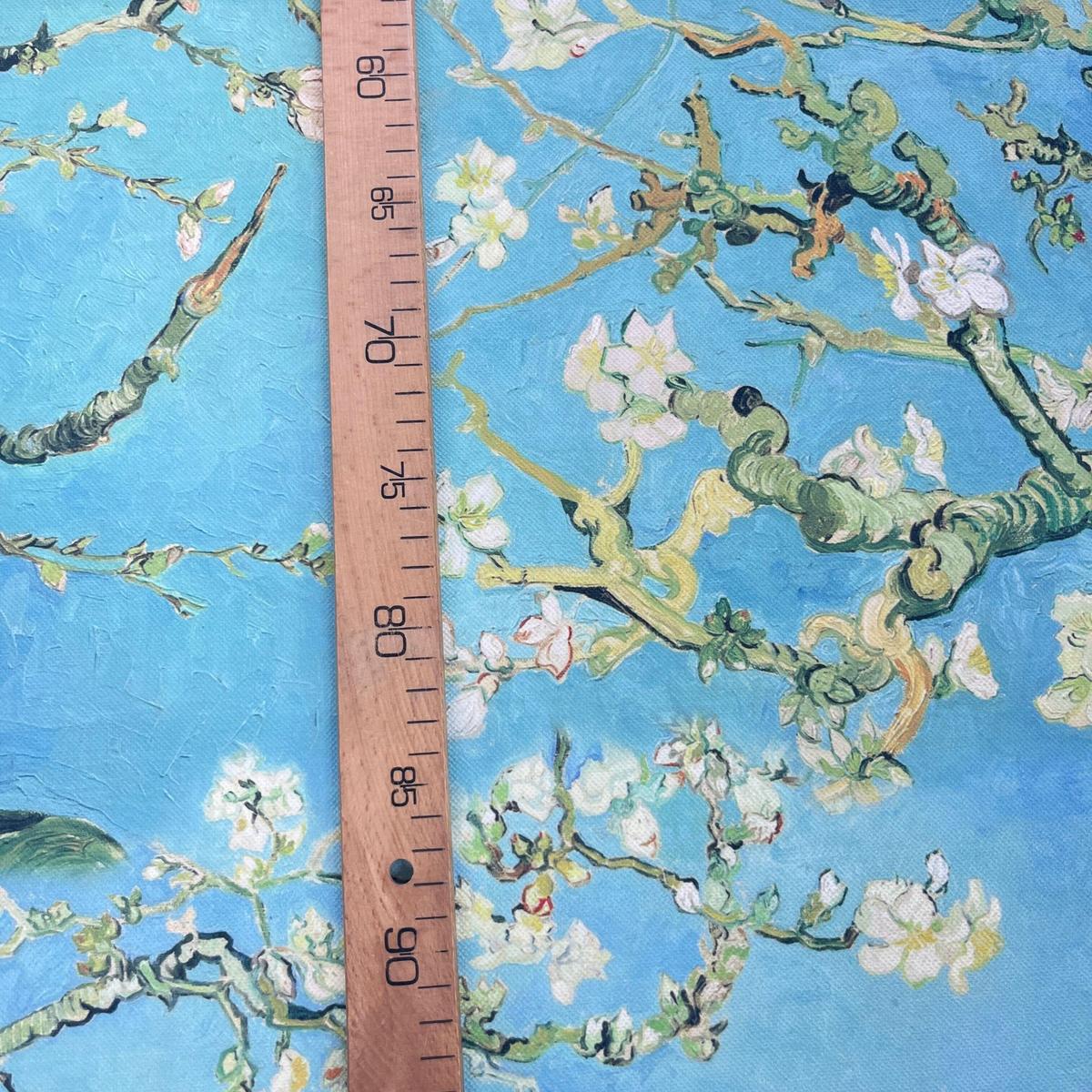 Tissu Impression Numérique Style Van Gogh Amandier en Fleurs - Exclusivité MyTissus pour Déco et Mode - Boutique MyTissus Marckolsheim Alsace