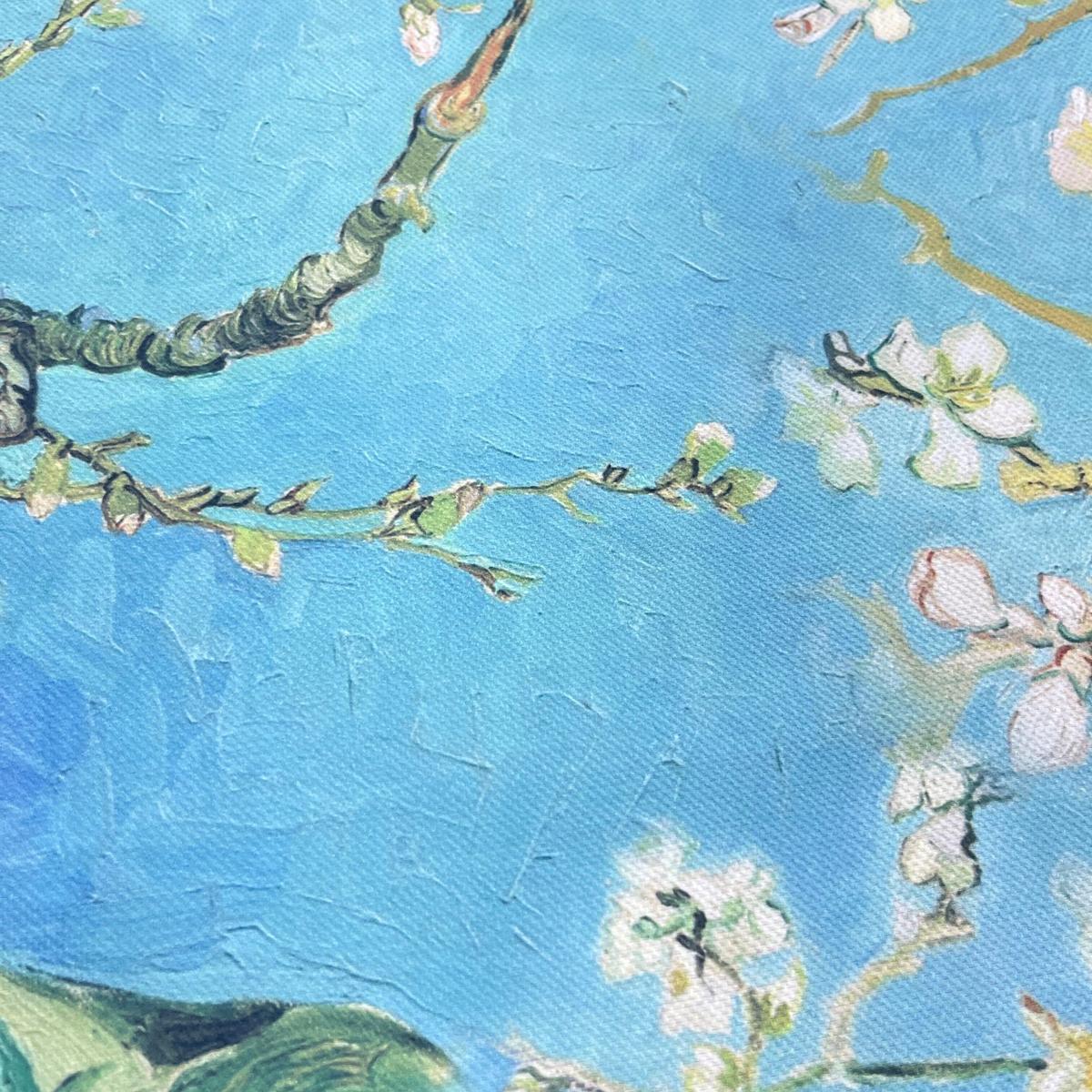Tissu Impression Numérique Style Van Gogh Amandier en Fleurs - Exclusivité MyTissus pour Déco et Mode - Boutique MyTissus Marckolsheim Alsace