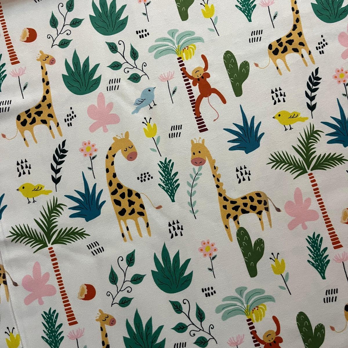 Tissu Impression Numérique - The Jungle pour Déco et Mode - Boutique MyTissus Marckolsheim Alsace