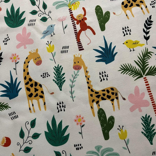 Tissu Impression Numérique - The Jungle pour Déco et Mode - Boutique MyTissus Marckolsheim Alsace