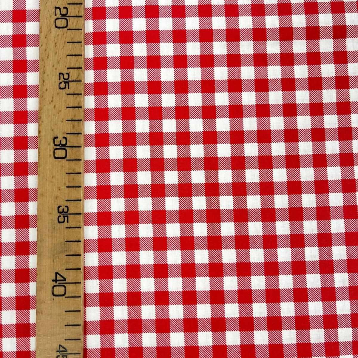 Tissu Popeline de Coton 240cm - Carreaux Vichy Vintage - MyTissus pour Déco et Mode - Boutique MyTissus Marckolsheim Alsace