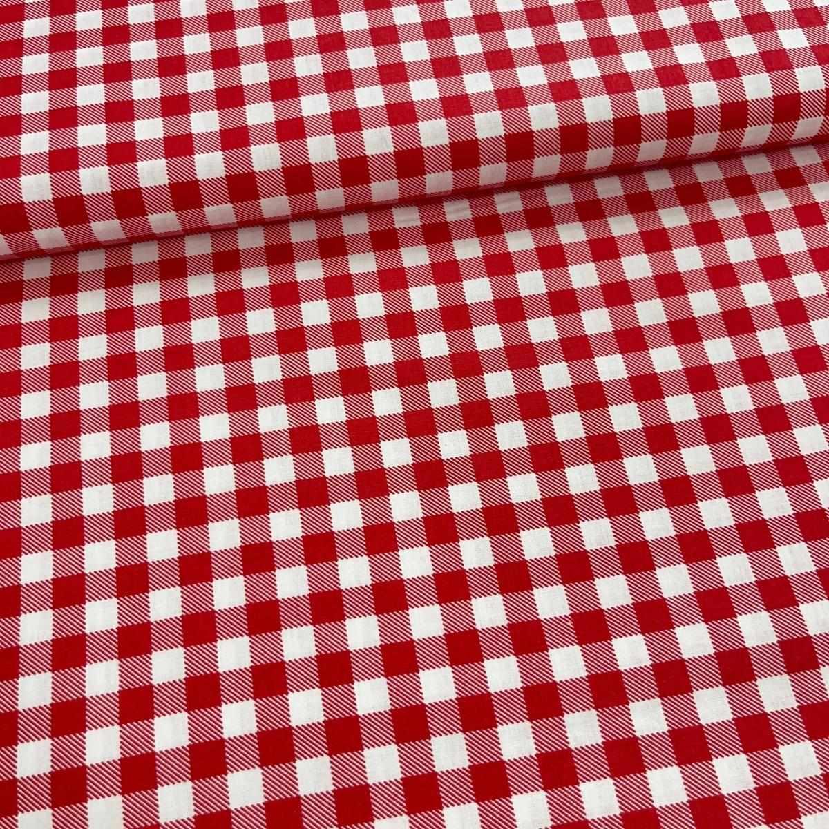 Tissu Popeline de Coton 240cm - Carreaux Vichy Vintage - MyTissus pour Déco et Mode - Boutique MyTissus Marckolsheim Alsace