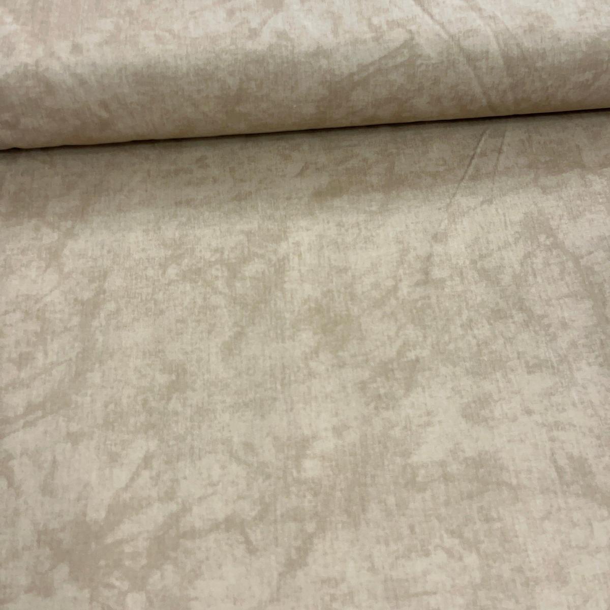Tissu Popeline de Coton 240cm - Faux Uni Beige Fond de Patchwork - MyTissus pour Déco et Mode - Boutique MyTissus Marckolsheim Alsace