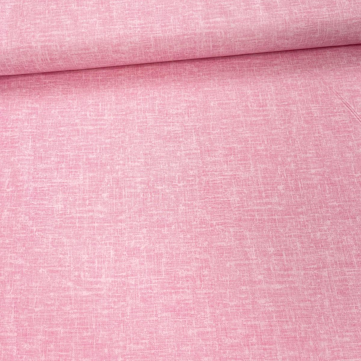 Tissu Popeline de Coton 240cm - Faux Uni Rose Fond de Patchwork - MyTissus pour Déco et Mode - Boutique MyTissus Marckolsheim Alsace
