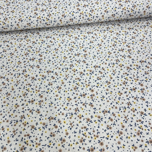 Tissu Popeline de Coton 240cm - Liberty Petites Fleurs - MyTissus pour Déco et Mode - Boutique MyTissus Marckolsheim Alsace