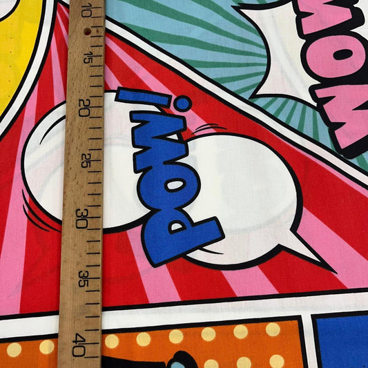 Tissu Popeline de Coton 240cm - Pop Art Style - MyTissus pour Déco et Mode - Boutique MyTissus Marckolsheim Alsace