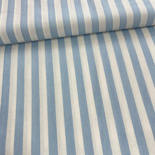 Tissu Popeline de Coton 240cm - Rayures Style Bretagne - MyTissus pour Déco et Mode - Boutique MyTissus Marckolsheim Alsace