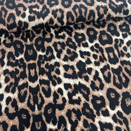 Tissu Viscose Premium - Léopard pour Déco et Mode - Boutique MyTissus Marckolsheim Alsace