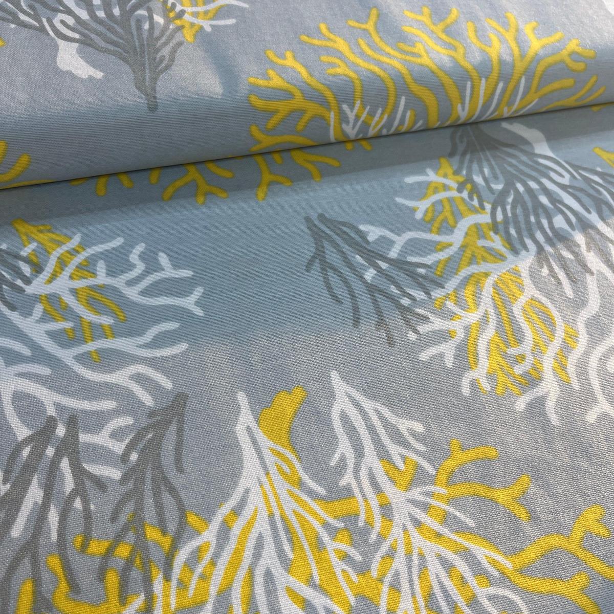 Toile Déperlante Premium - Coraux Marins pour Déco et Mode - Boutique MyTissus Marckolsheim Alsace