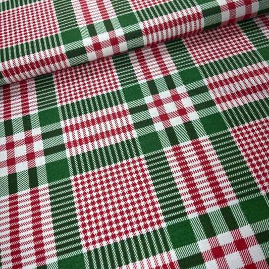 Toile Déperlante Premium - Écossais Style Taverne pour Déco et Mode - Boutique MyTissus Marckolsheim Alsace