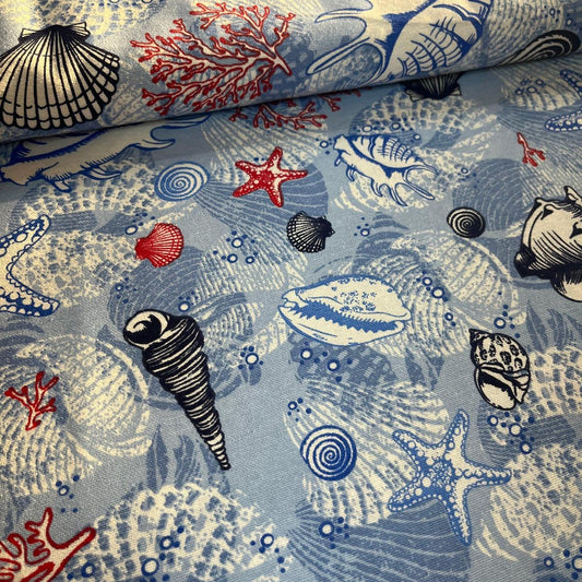Toile Déperlante Premium - Fonds Marins pour Déco et Mode - Boutique MyTissus Marckolsheim Alsace