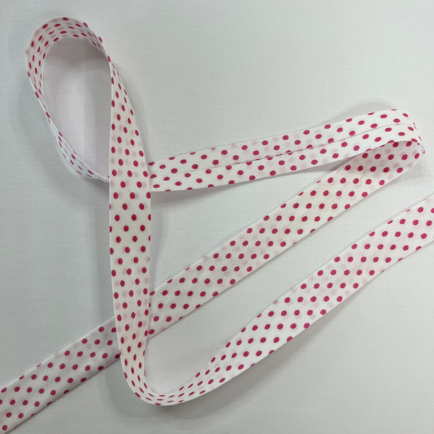 Biais Coton Petits Pois 20mm au Mètre | Finition Joyeuse & Rétro | MyTissus