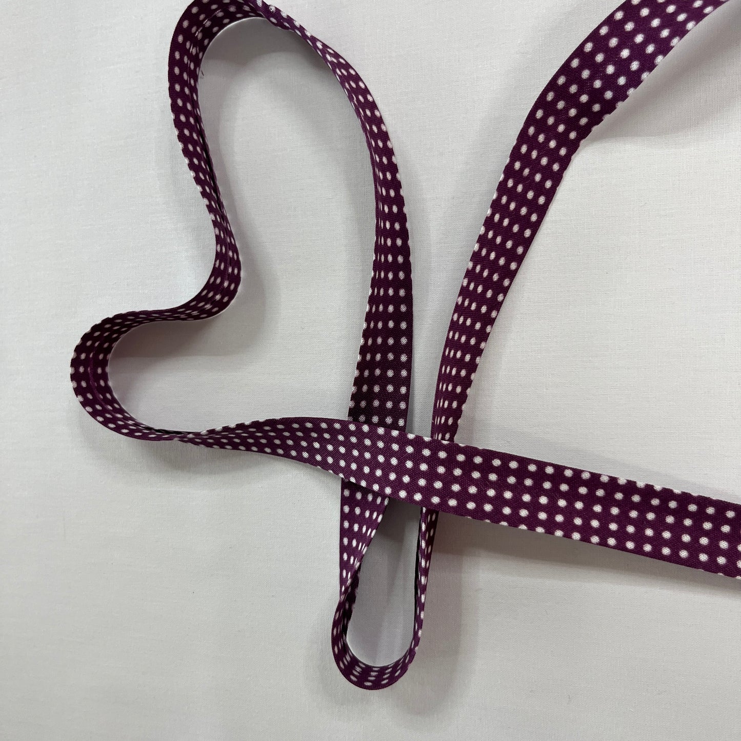 Biais Coton Petits Pois 20mm au Mètre | Finition Joyeuse & Rétro | MyTissus