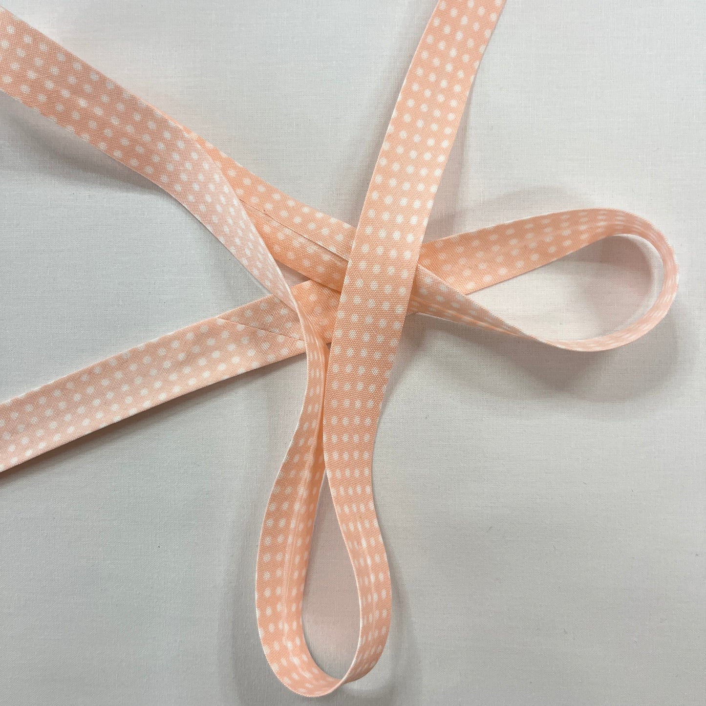 Biais Coton Petits Pois 20mm au Mètre | Finition Joyeuse & Rétro | MyTissus