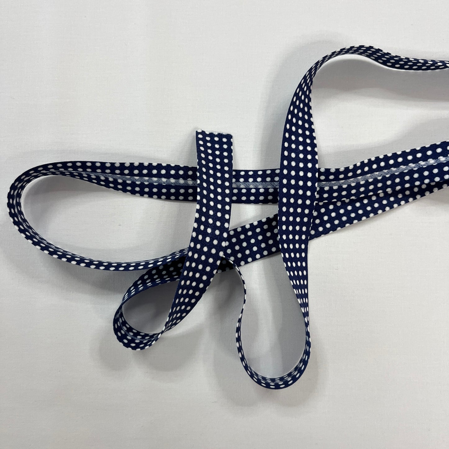 Biais Coton Petits Pois 20mm au Mètre | Finition Joyeuse & Rétro | MyTissus
