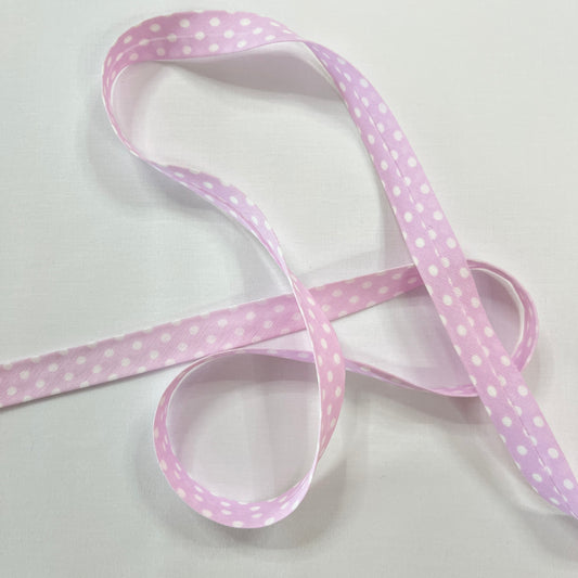 Biais Coton Petits Pois 20mm au Mètre | Finition Joyeuse & Rétro | MyTissus