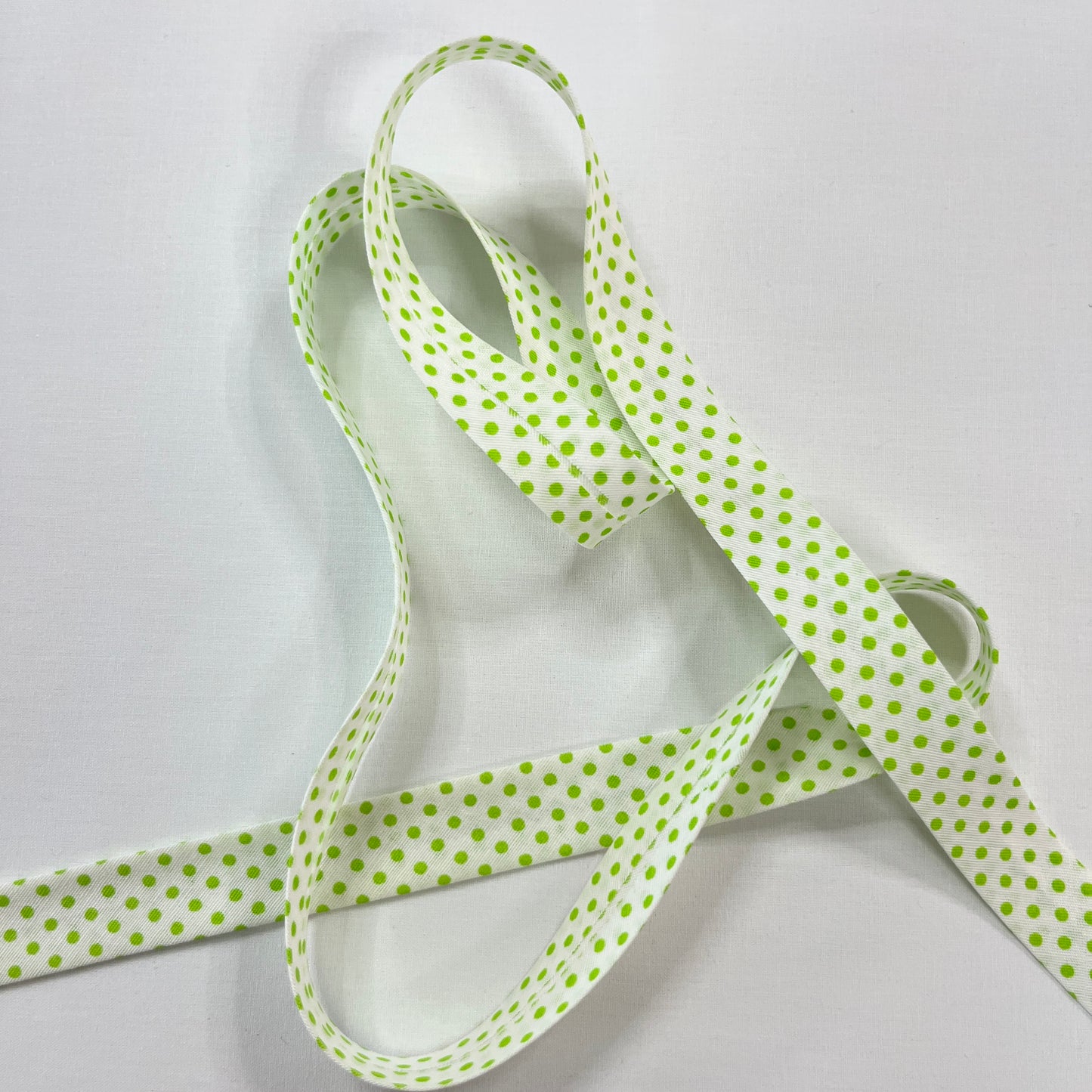 Biais Coton Petits Pois 20mm au Mètre | Finition Joyeuse & Rétro | MyTissus