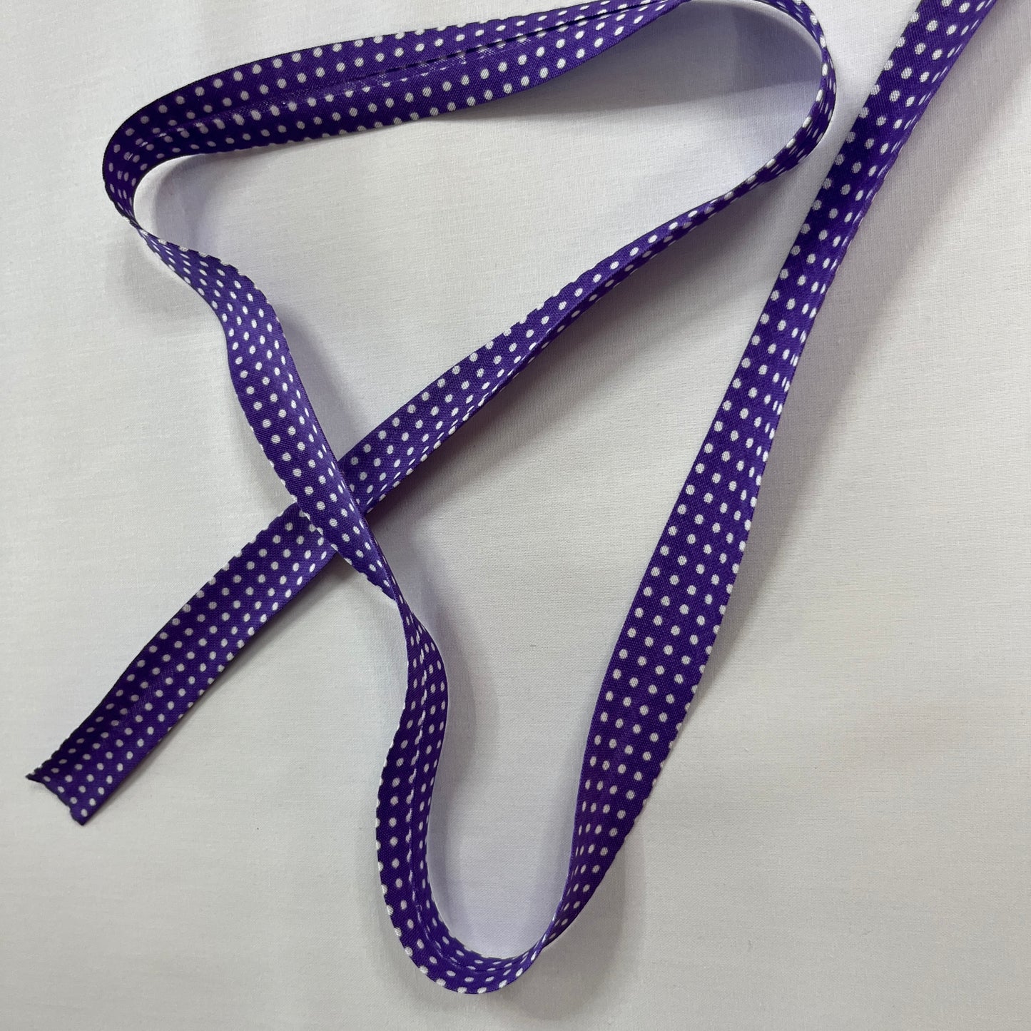 Biais Coton Petits Pois 20mm au Mètre | Finition Joyeuse & Rétro | MyTissus