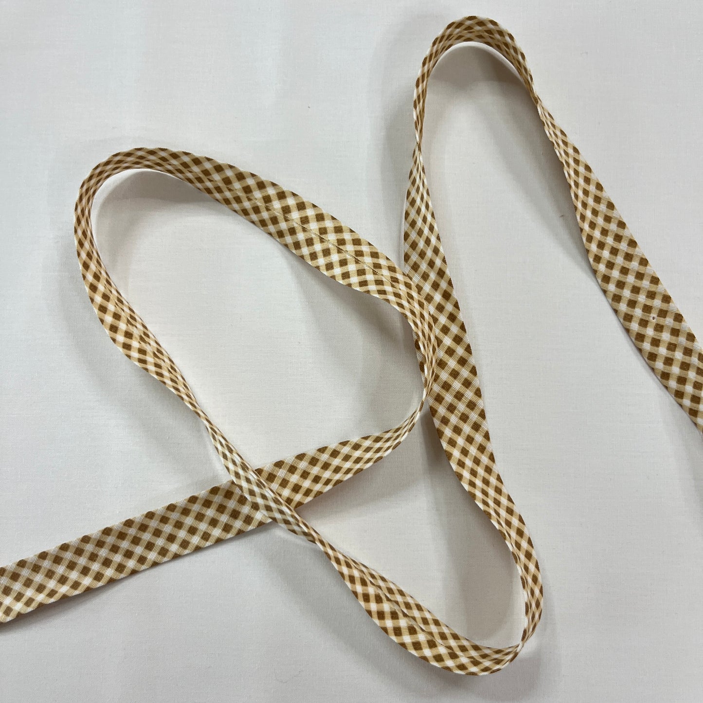 Biais Coton Vichy 20mm au Mètre | Finition Charme Campagne | MyTissus