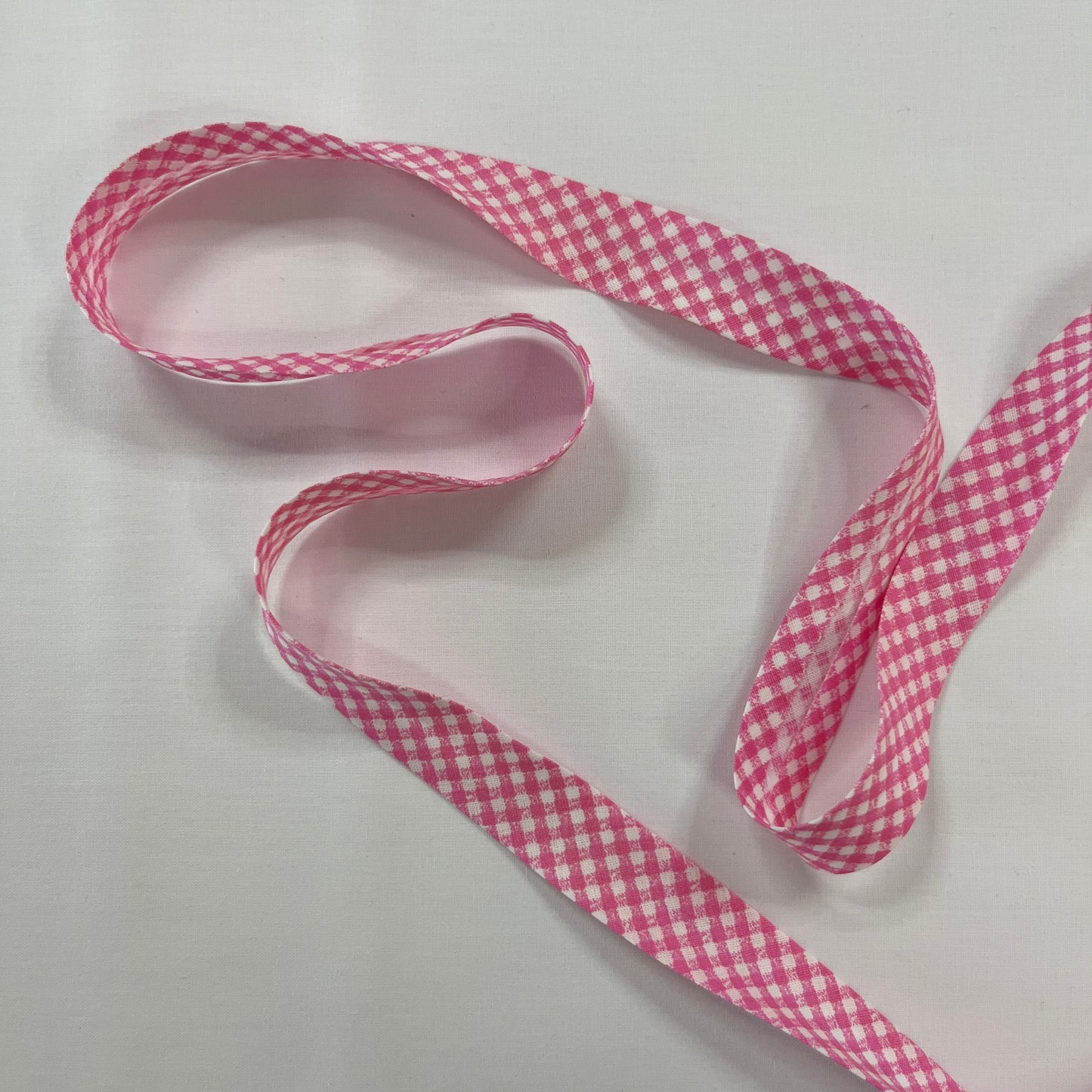 Biais Coton Vichy 20mm au Mètre | Finition Charme Campagne | MyTissus
