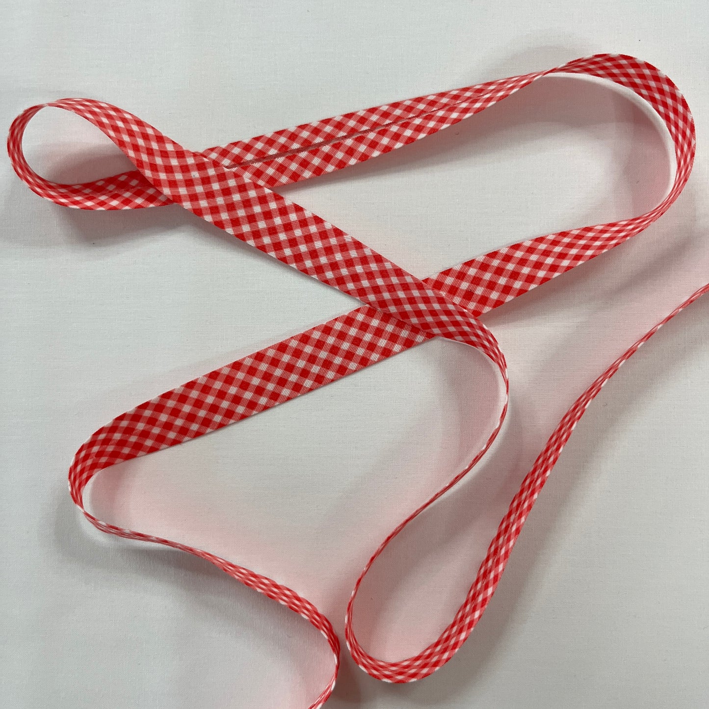 Biais Coton Vichy 20mm au Mètre | Finition Charme Campagne | MyTissus