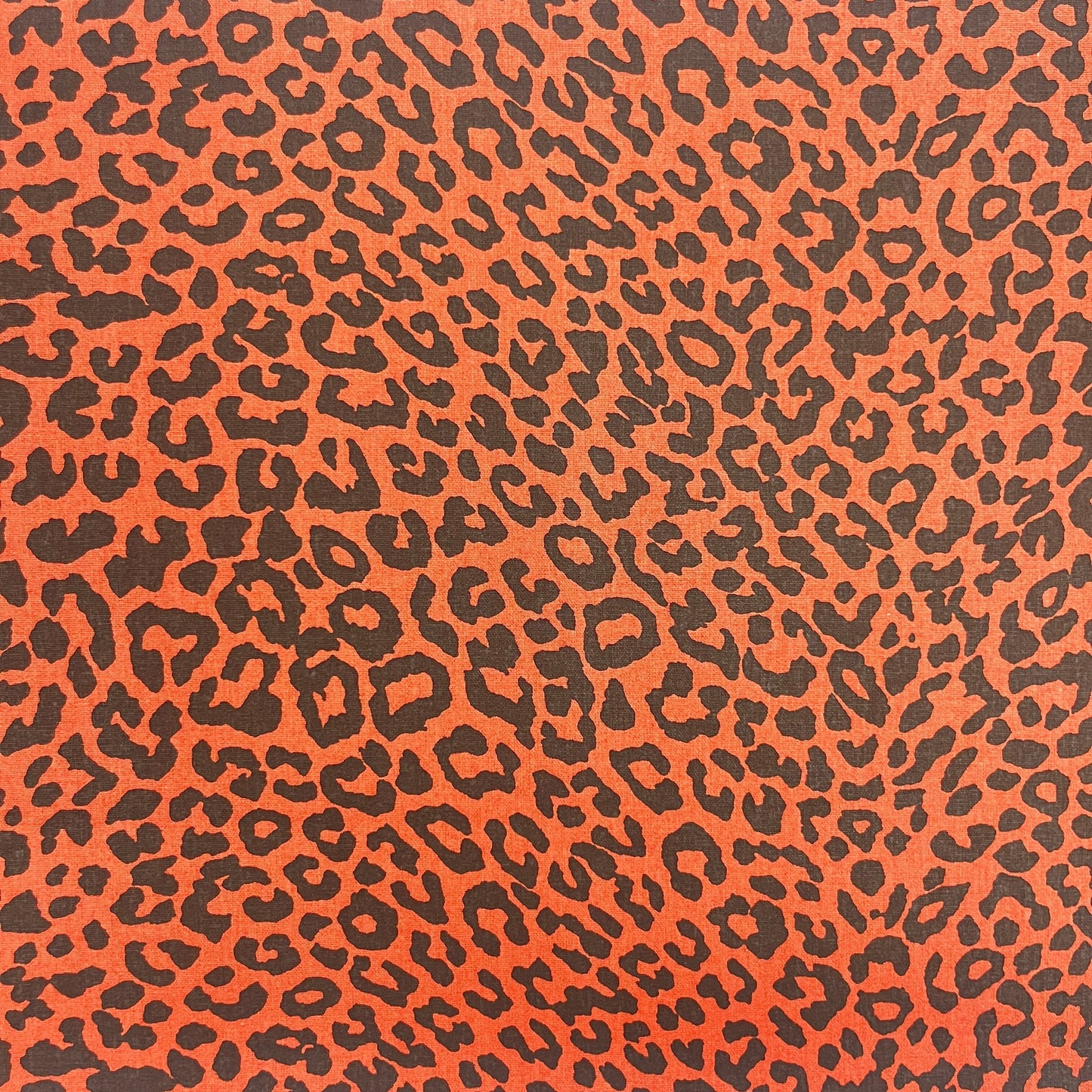 Coupon Patchwork Mytissus® - Leopard Terracotta Tissu Coton MYTISSUS 