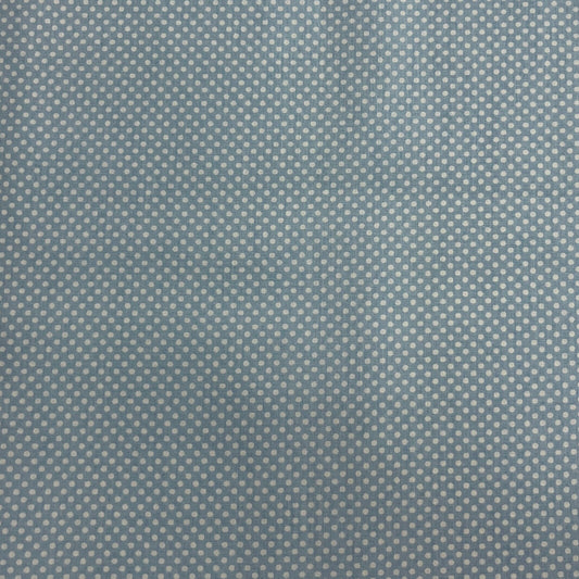Coupon Patchwork Mytissus® - Petits Pois Bleu Clair Tissu Coton MYTISSUS 