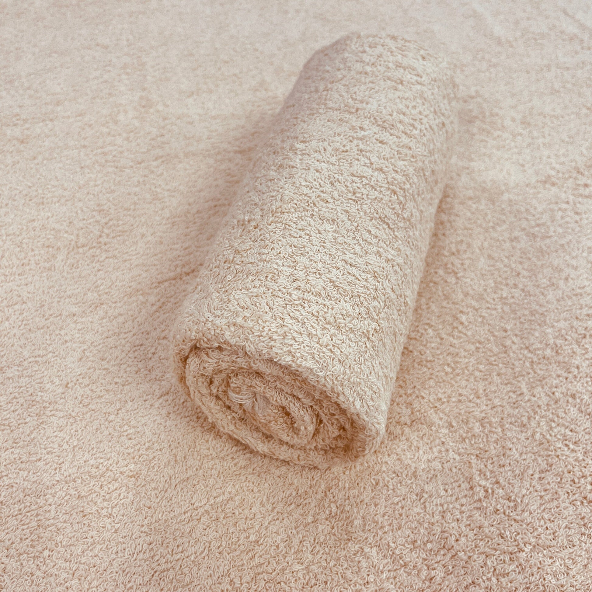 Éponge 100 % Coton - Carré 80x80 Beige MYTISSUS 