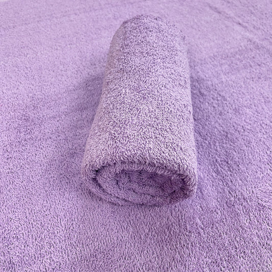 Éponge 100 % Coton - Carré 80x80 Lilas MYTISSUS 