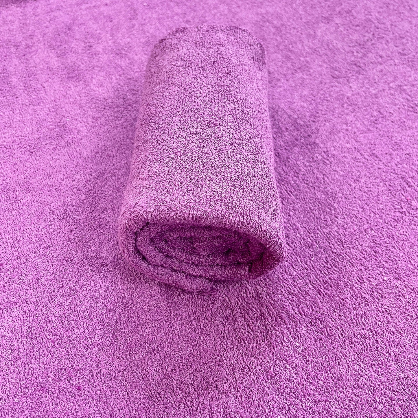 Éponge 100 % Coton - Carré 80x80 Mauve MYTISSUS 