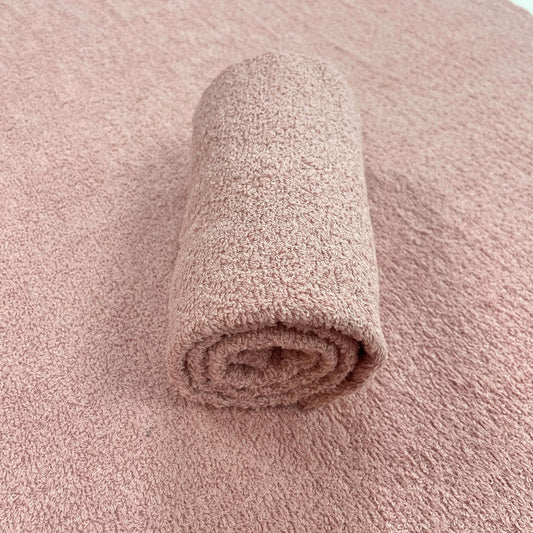 Éponge 100 % Coton - Carré 80x80 Vieux Rose MYTISSUS 