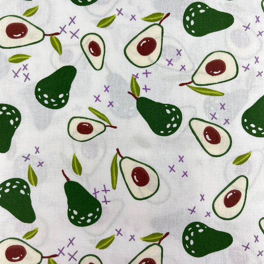 Le Coupon 120x100 Mytissus® - Avocats Tissu Coton MYTISSUS 