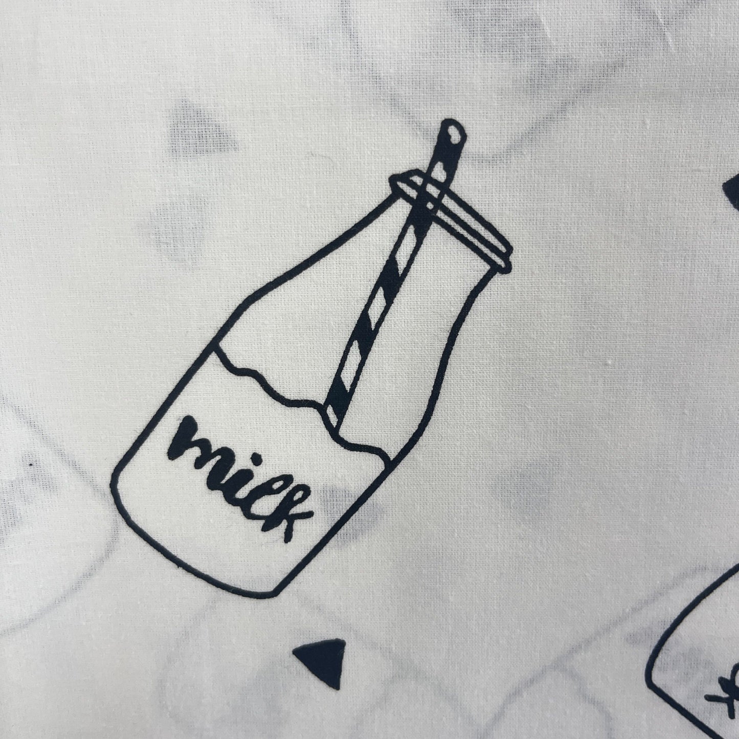 Le Coupon 120x100 Mytissus® - Bouteille de Lait Tissu Coton MYTISSUS 