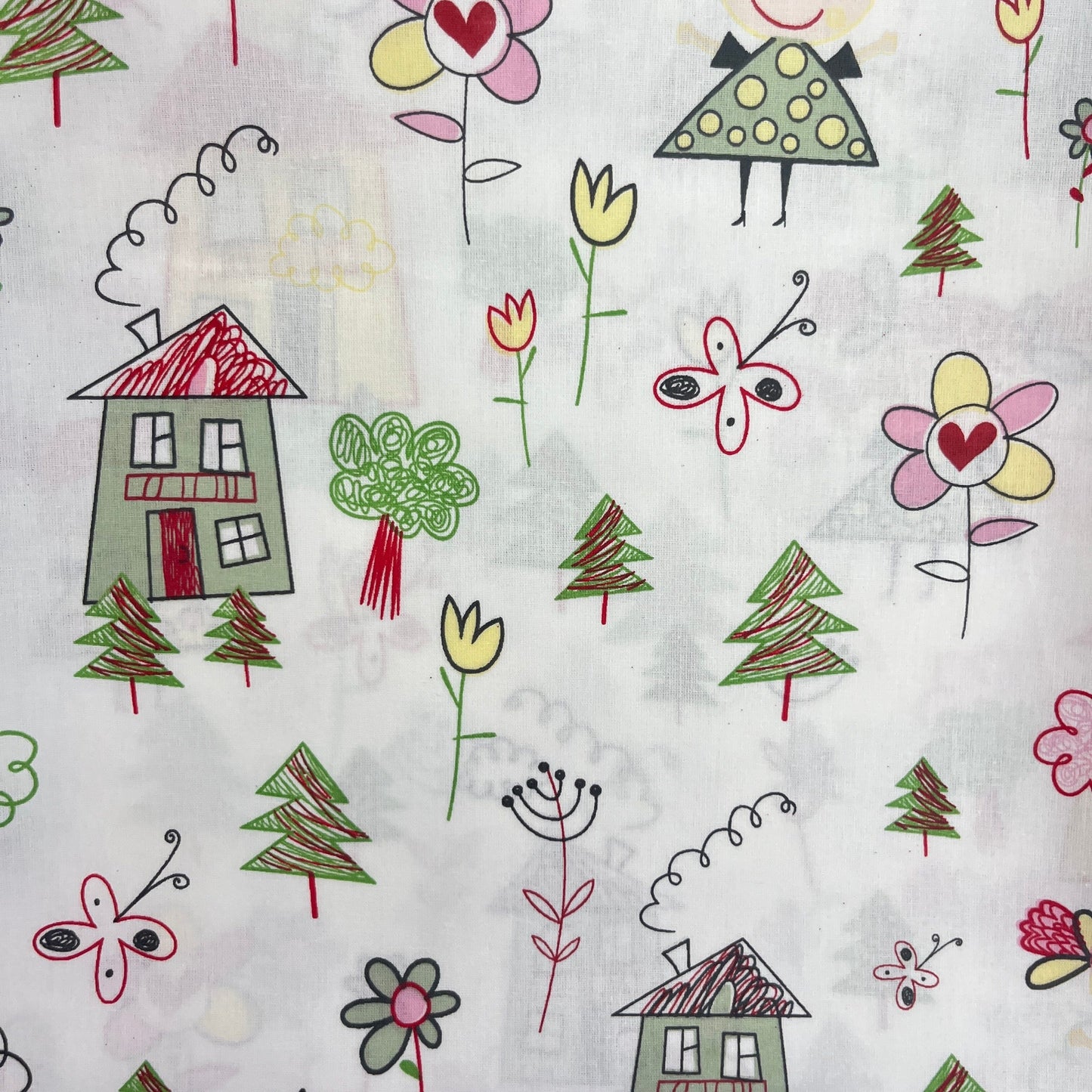 Le Coupon 120x100 Mytissus® - Dessin et Coloriage Tissu Coton MYTISSUS 