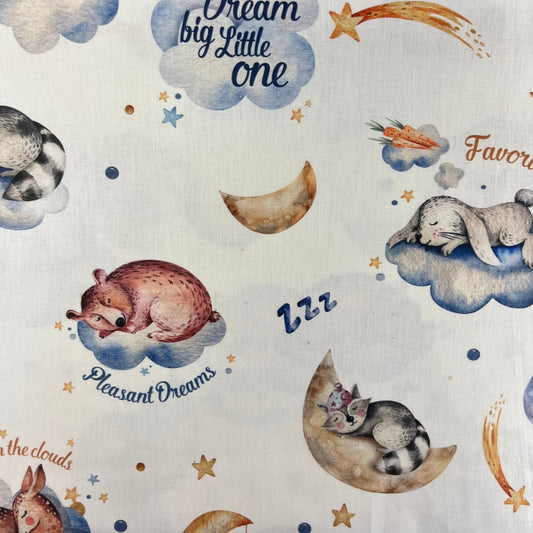 Le Coupon 120x100 Mytissus® - Doux Rêves Tissu Coton MYTISSUS 