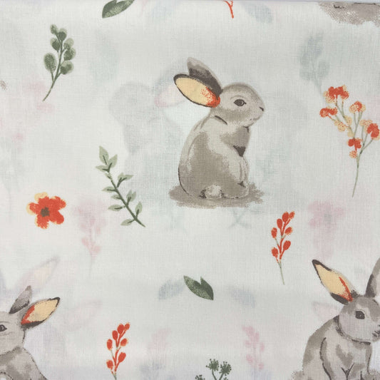 Le Coupon 120x100 Mytissus® - Lapin Mignon Tissu Coton MYTISSUS 