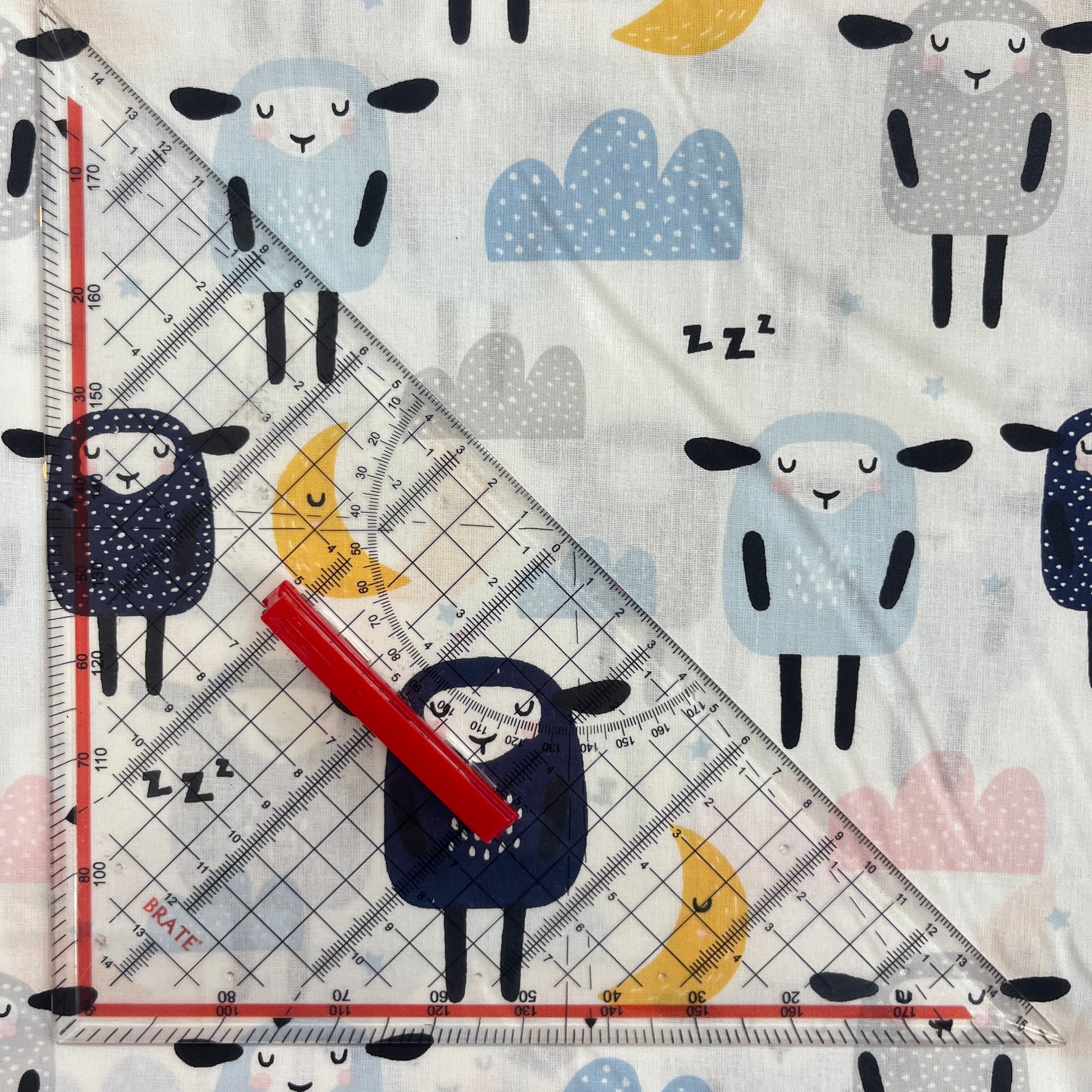 Le Coupon 120x100 Mytissus® - Le Mouton Tissu Coton MYTISSUS 