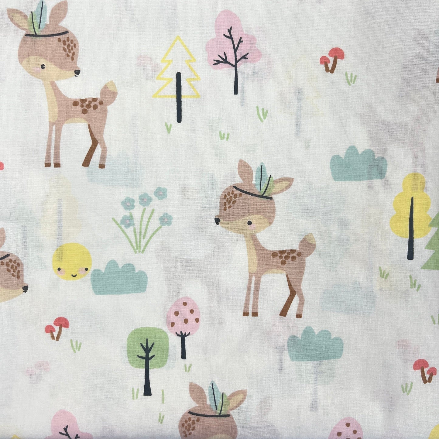 Le Coupon 120x100 Mytissus® - Petit Bambi Tissu Coton MYTISSUS 