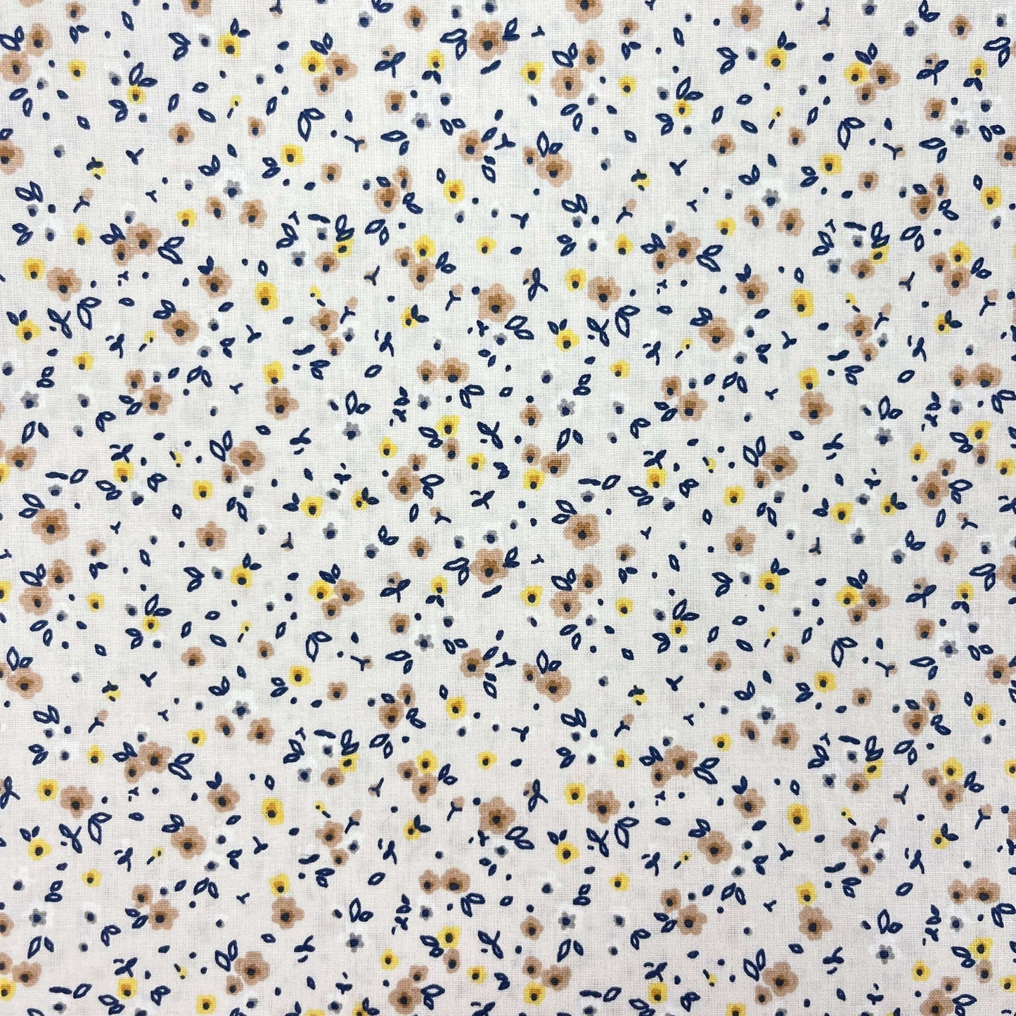 Le Coupon 120x100 Mytissus® - Petites Fleurs Tissu Coton MYTISSUS 