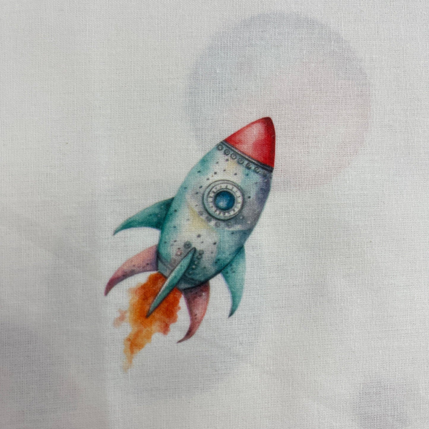 Le Coupon 120x100 Mytissus® - Planètes et Fusée Tissu Coton MYTISSUS 