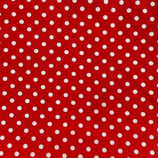 Le Coupon 120x100 Mytissus® - Pois Rouge - MYTISSUS