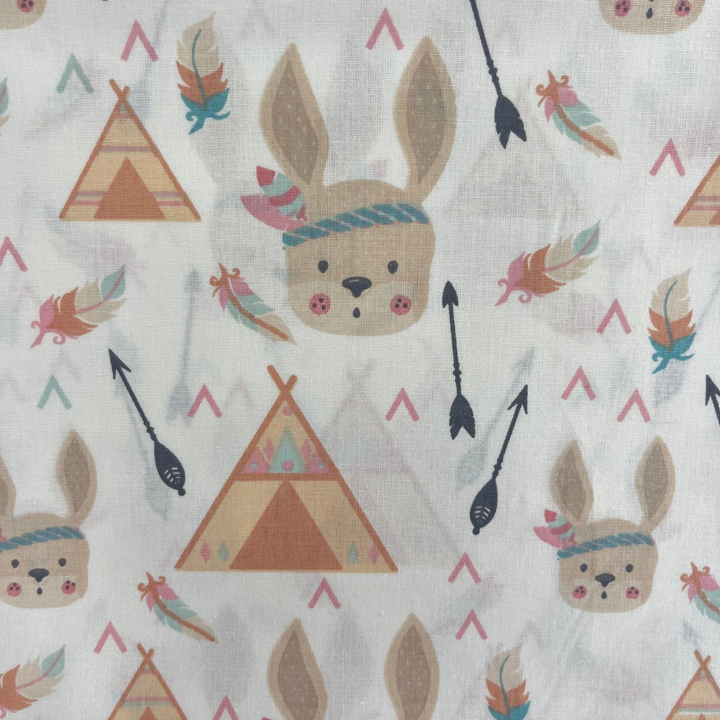 Le Coupon 120x100 Mytissus® - Tipi & Indien Tissu Coton MYTISSUS 